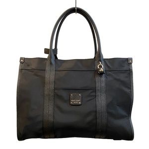 Henri Bendel Jetsetter Large Black Nylon Tote